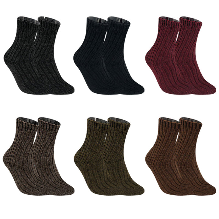 Women's wool thermal socks LY203 4 pairs
