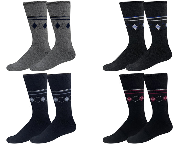 Men's medical thermal socks JM2203 4 pairs