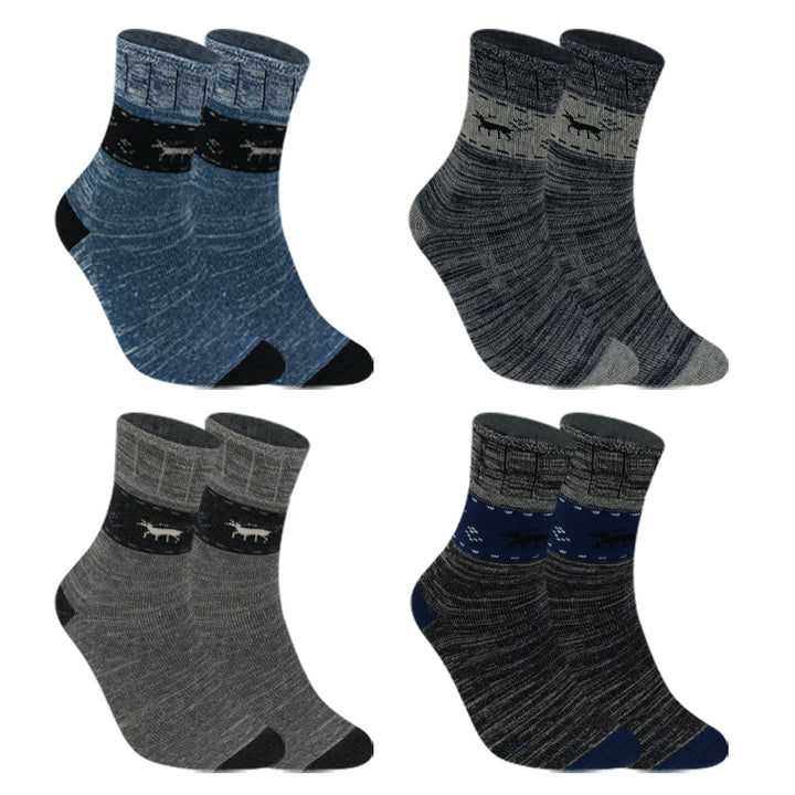 Men's medical thermal socks SSM70 4 pairs