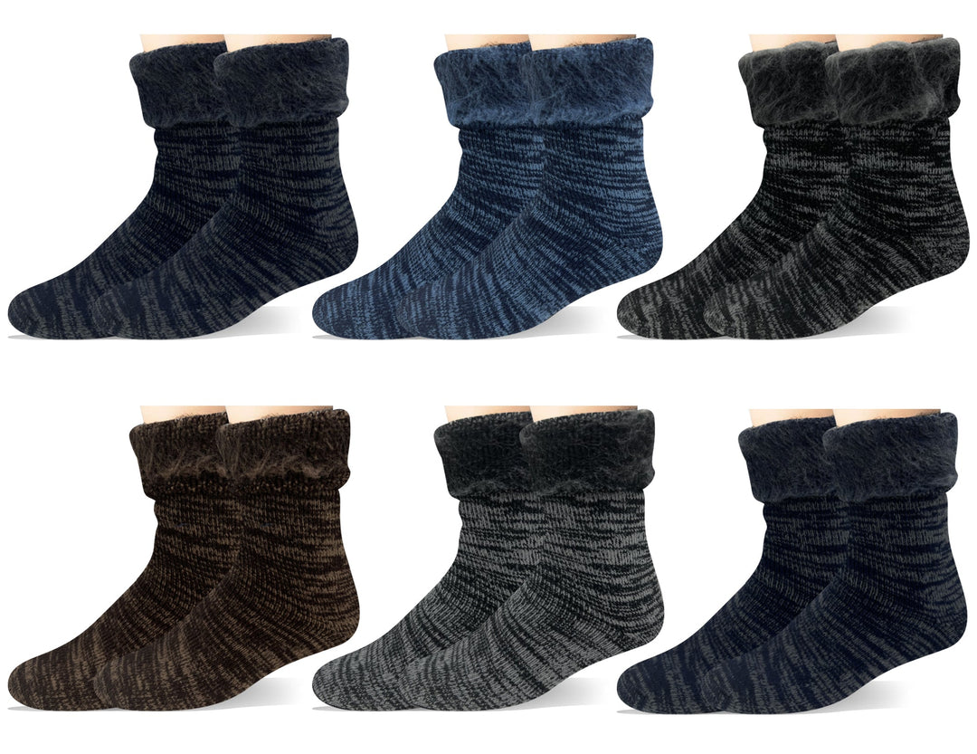 Men's wool thermal socks ALPACA ZCMW9141 3 pairs