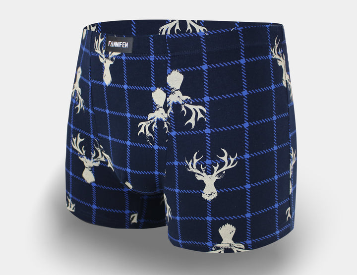 Men's cotton boxers JELEN G5116 - 4 pieces in a pack