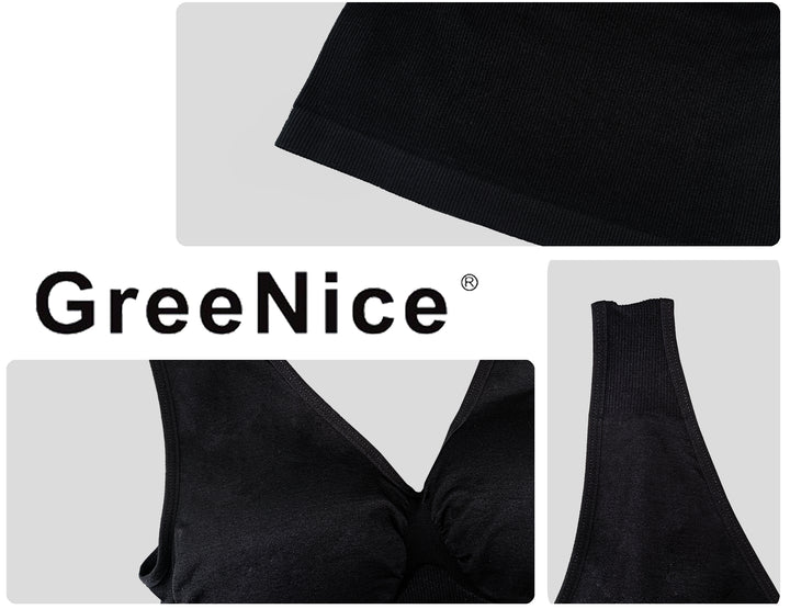 Women's classic single-color tank top GREE-3036