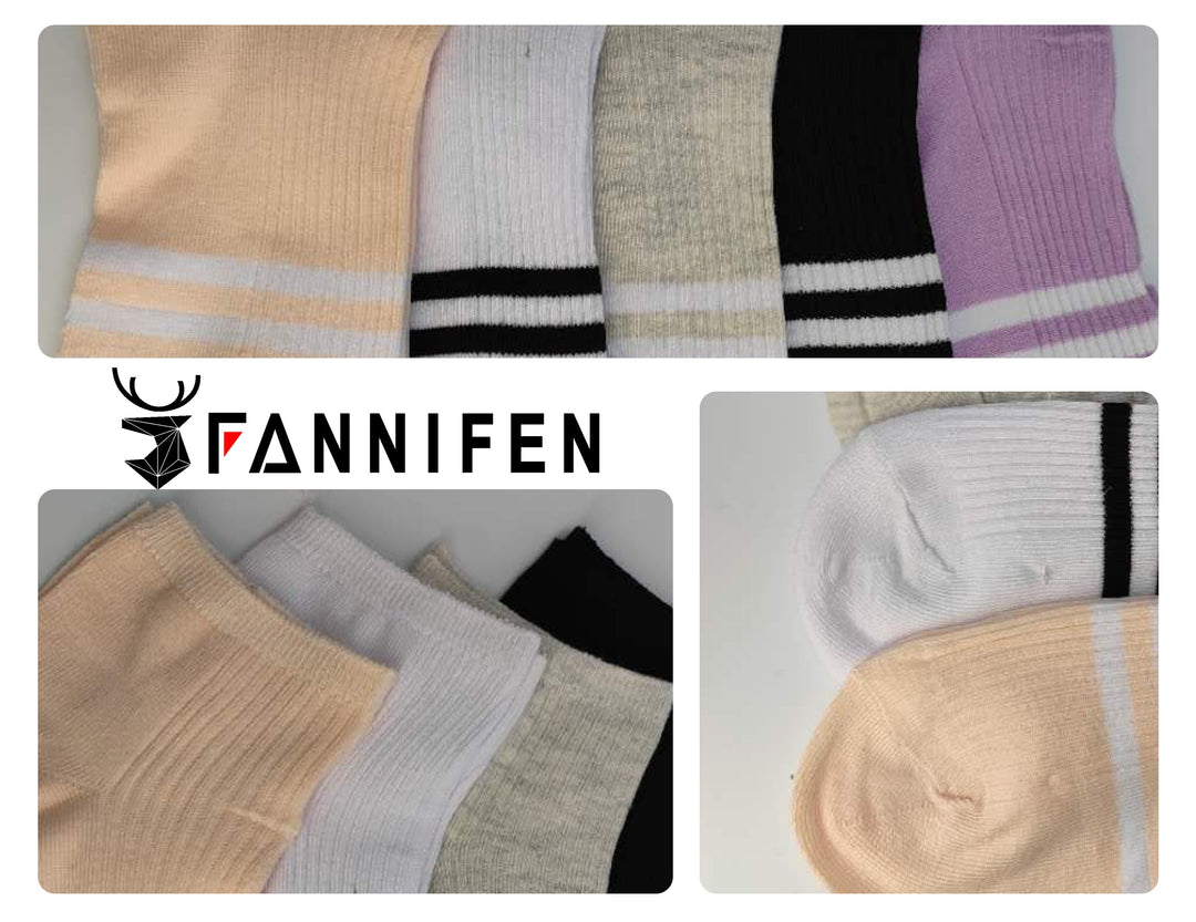 Women's ankle socks Z886 - 6 pairs