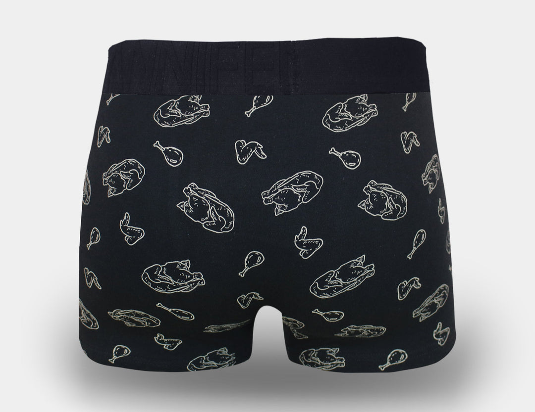 Men's cotton boxers CHICKEN G5118A - 4 pcs in a pack