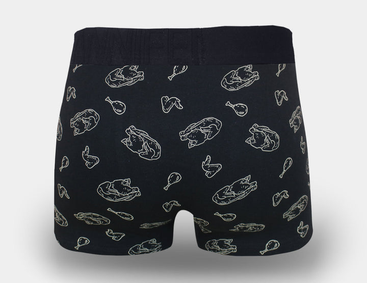 Men's cotton boxers CHICKEN G5118A - 4 pcs in a pack