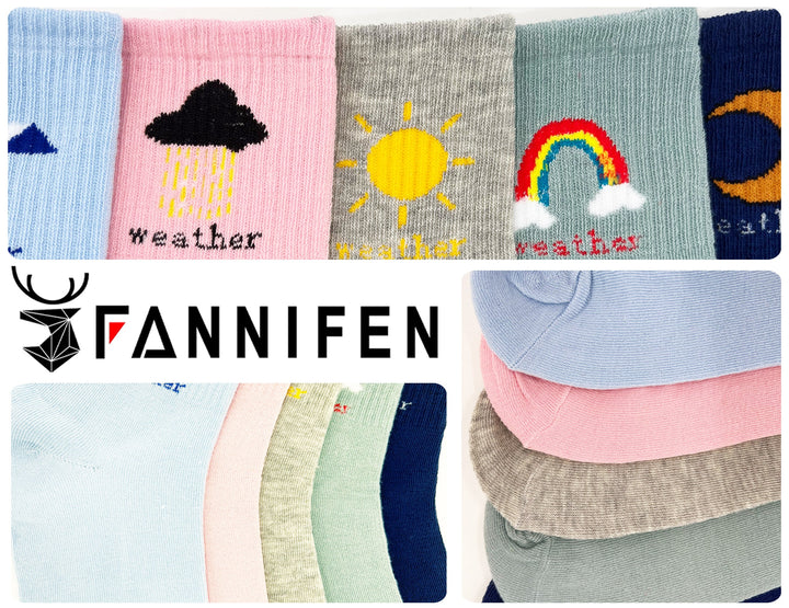 Women's sports socks WEATHER YDW52 6 pairs