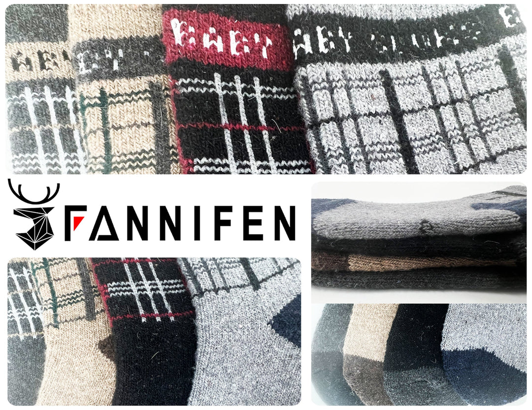 Boys' thermal socks QM35 6 pairs