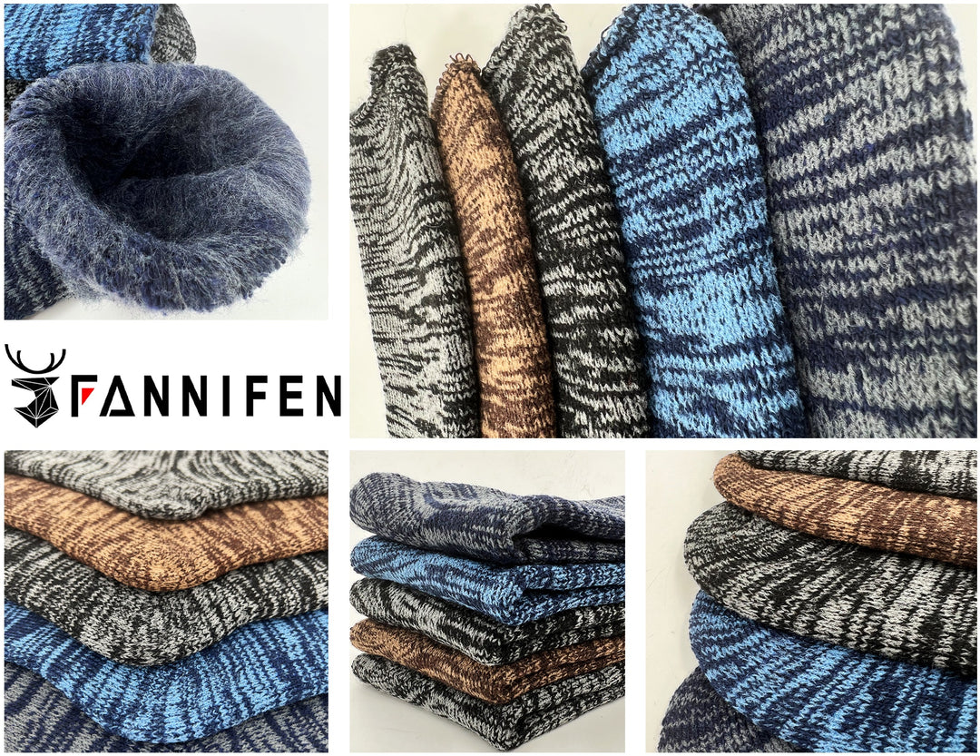 Men's wool thermal socks ALPACA ZCMW9141 3 pairs