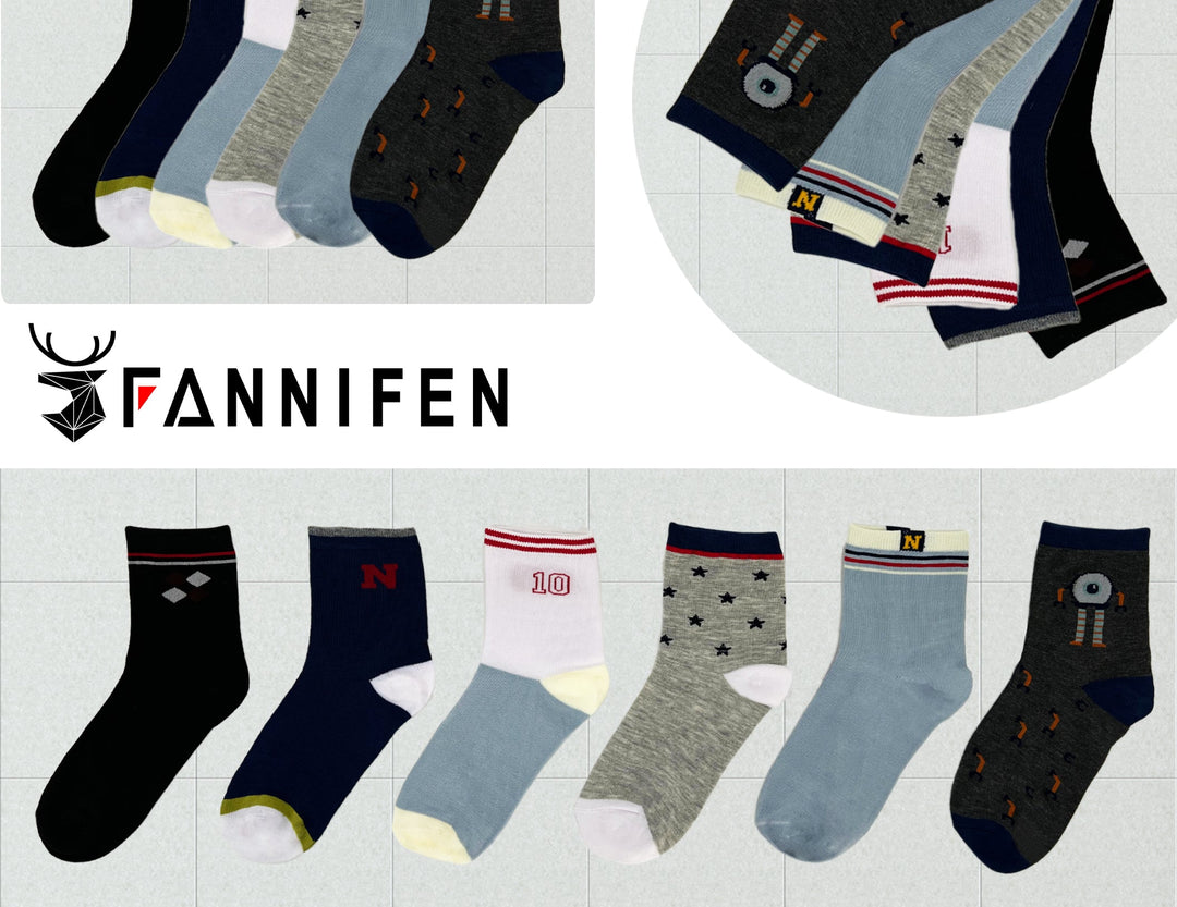 Boys' socks QM5060 6 pairs