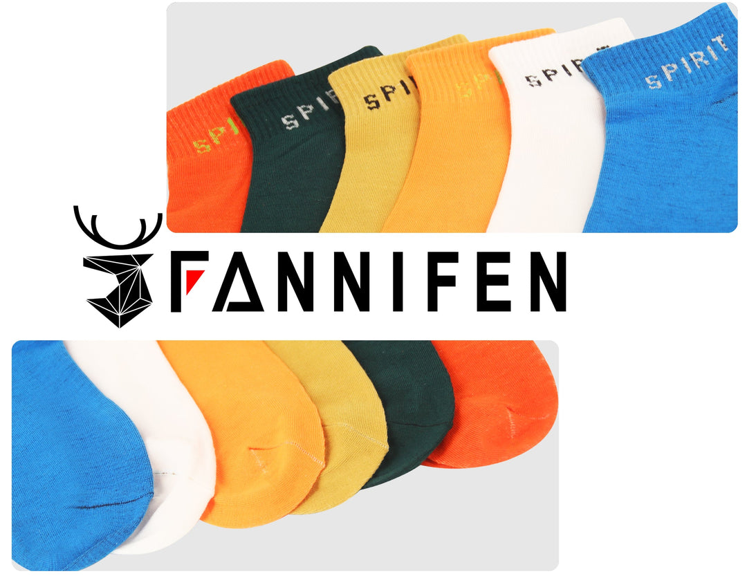 Women's solid-colored ankle socks ZMM-32606 6 pairs