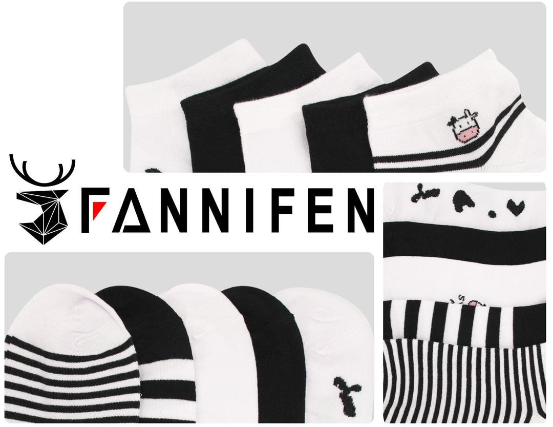 Women's cheerful socks COW IW5618 6 pairs