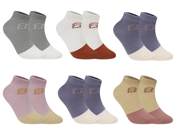 Women's ankle socks CW418 6 pairs