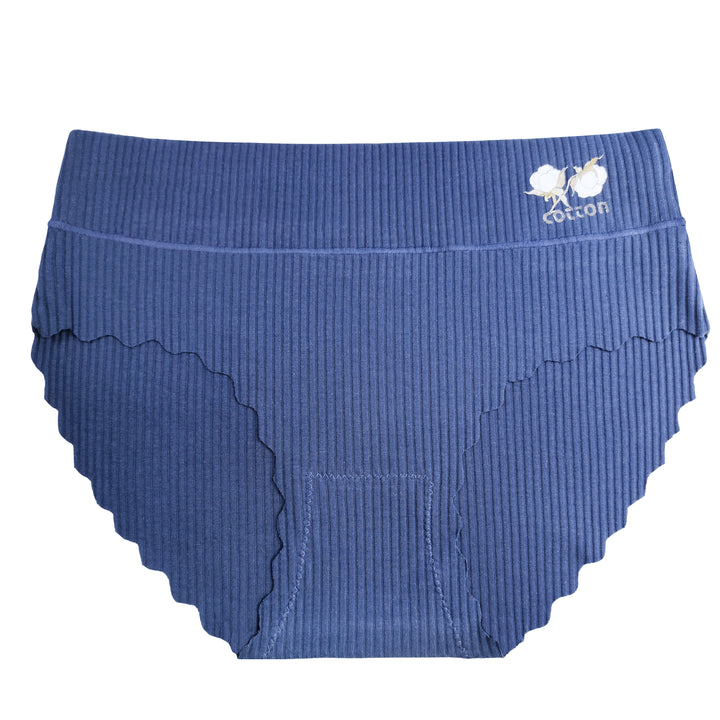 Women's solid-colored panties CZ8062 - 3 pieces in a pack