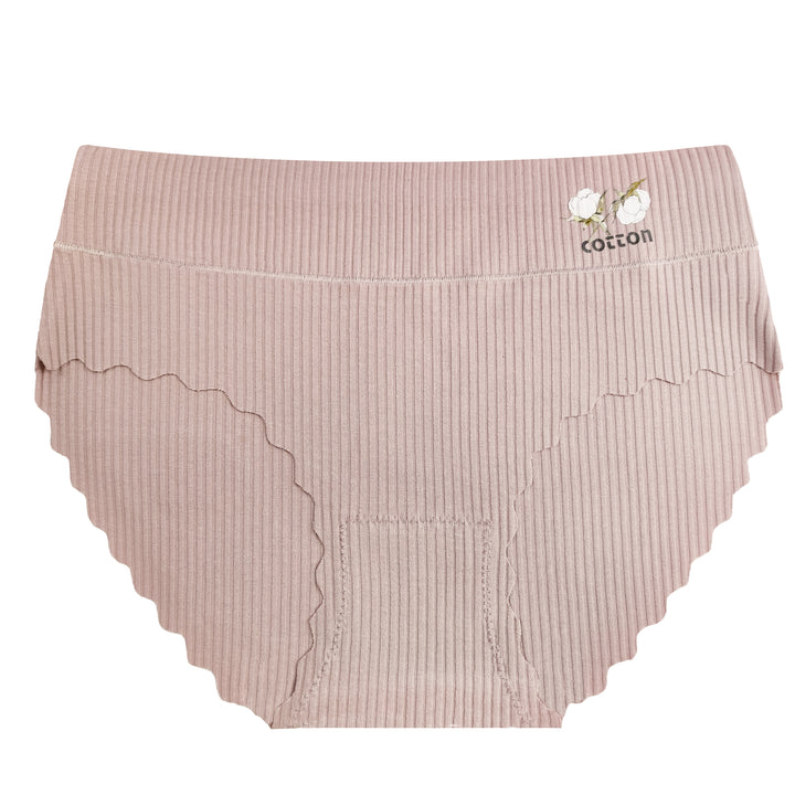 Women's solid-colored panties CZ8062 - 3 pieces in a pack