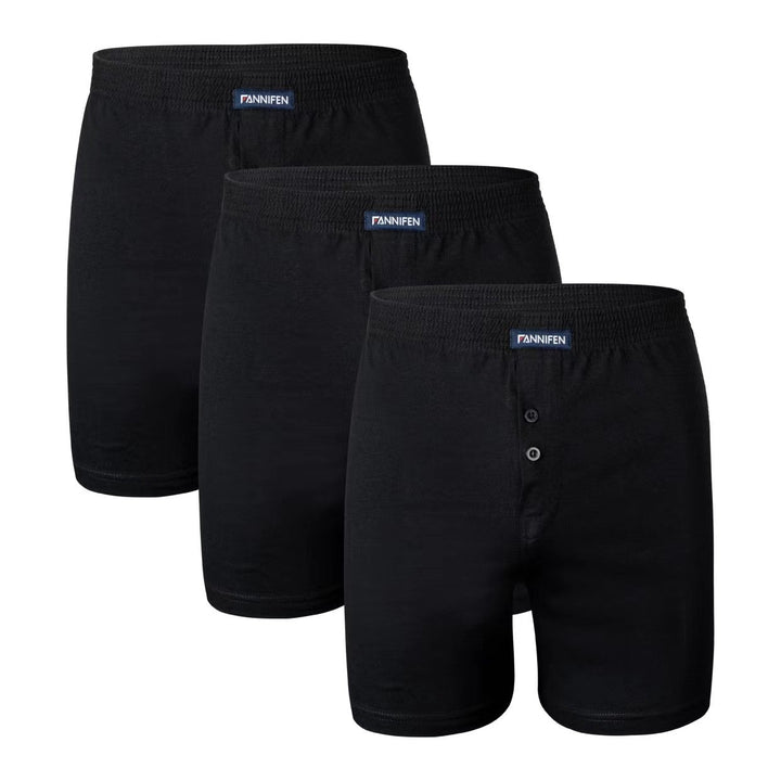 Set of men's cotton M-4XL shorts EK002-2 3pcs in a pack