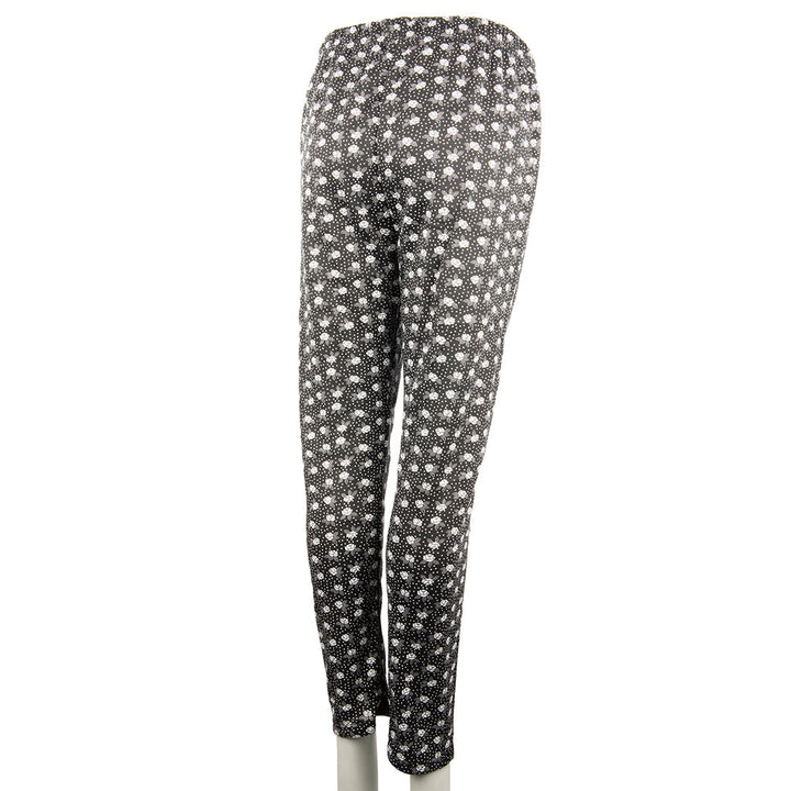 Women's thermal pants with rose pattern MK033A