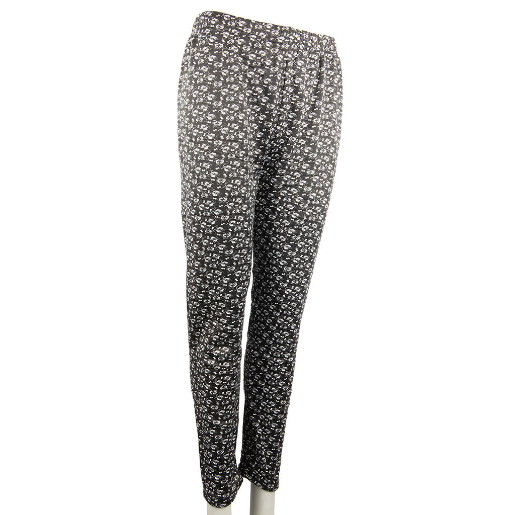 Women's thermal pants with butterfly pattern MK033B
