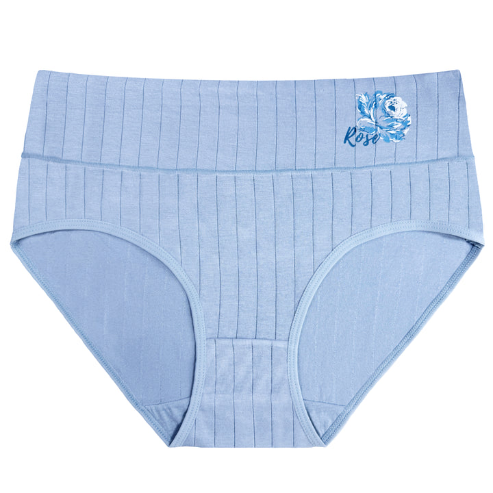 ROSE Women's High-Waisted Full Coverage Daily Breathable Smooth Seamless Panties RM0052 - 3 pieces per pack