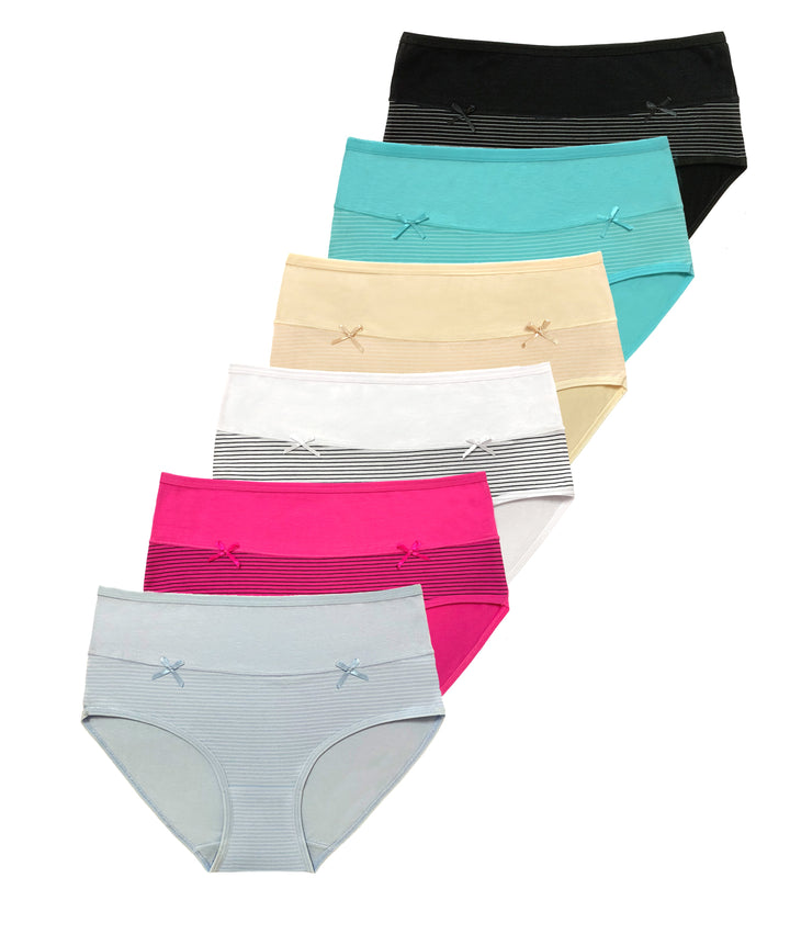 Women's cotton panties YW4181 3 pcs