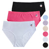 Women's classic cotton panties Elastic trim, strawberry YW4241 3pcs