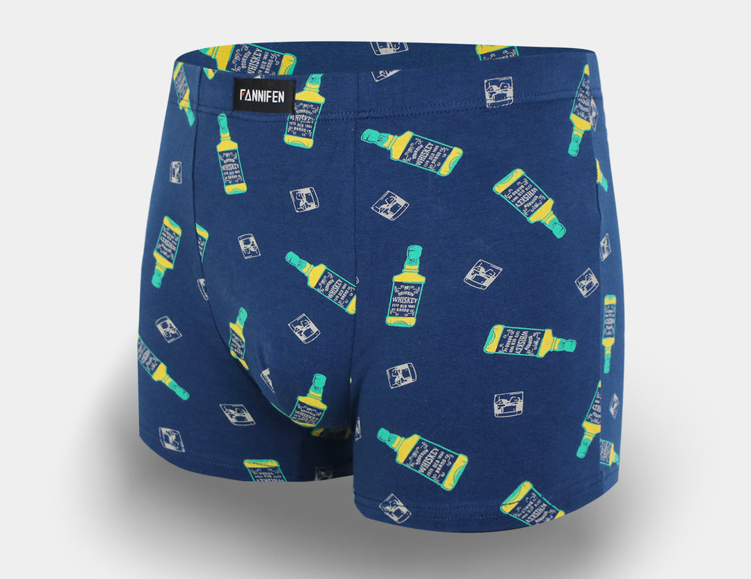Cotton boxers soft flexible breathable WHISKEY G5123 - 4 pieces in a pack