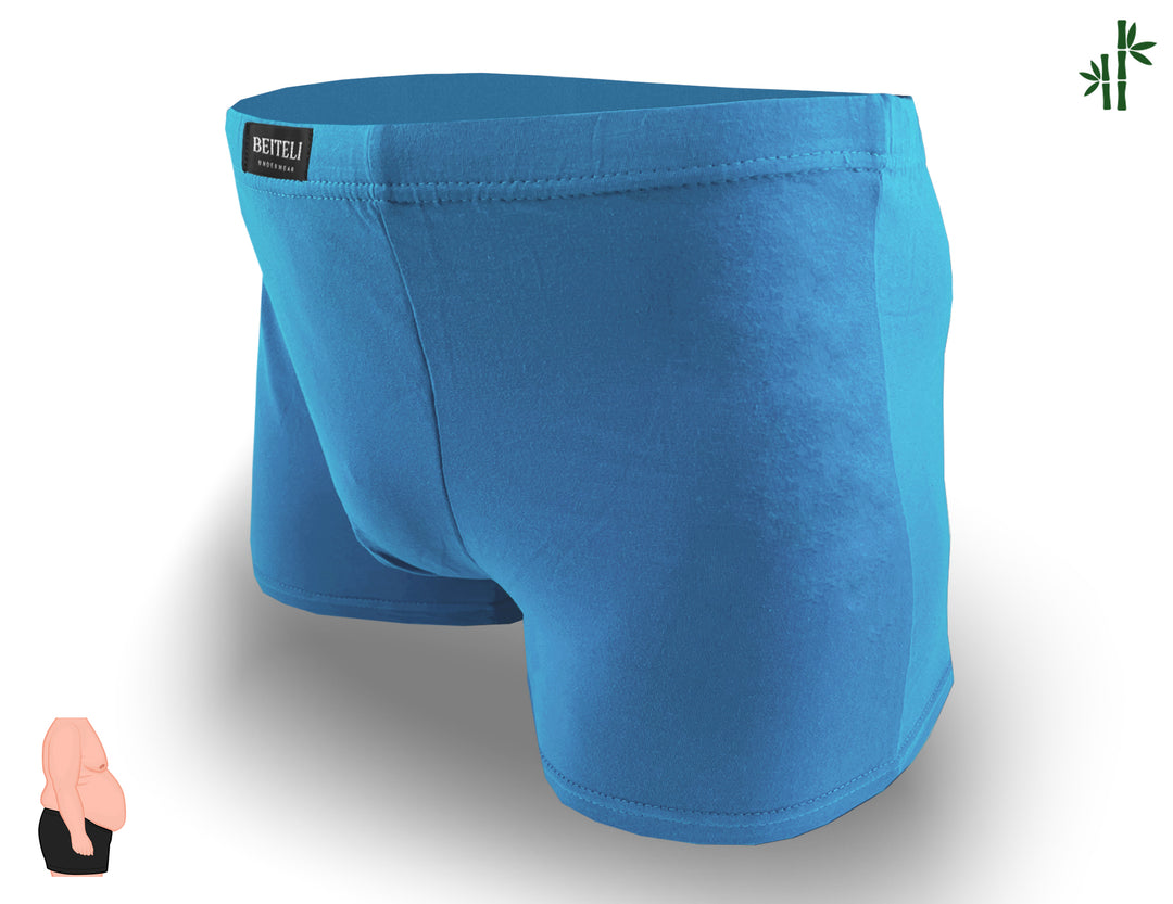 Men's Loose Breathable Soft Moisture-Wicking with Fly Underwear FM602, 4 pieces per pack