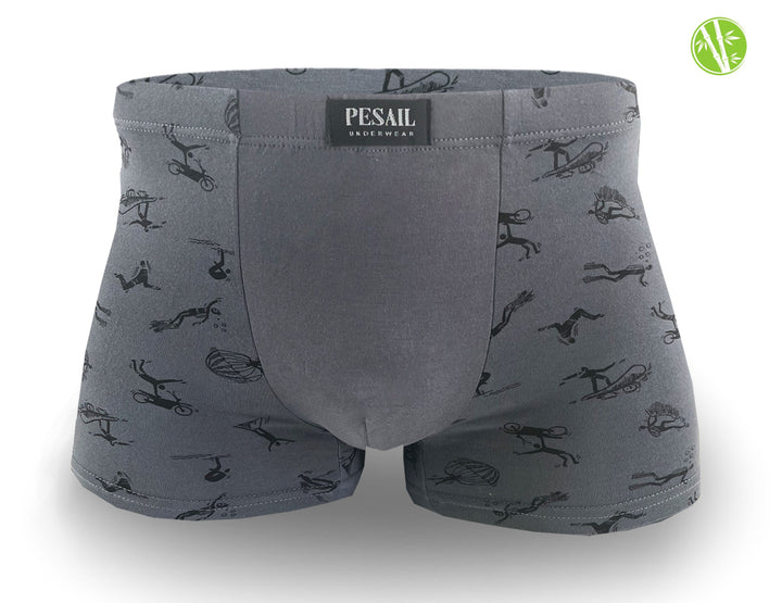 Teen bamboo boxers Skateboard UM0170 4pcs