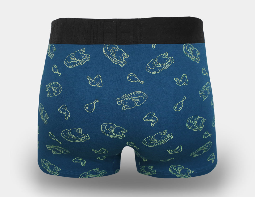Men's cotton boxers CHICKEN G5118A - 4 pcs in a pack