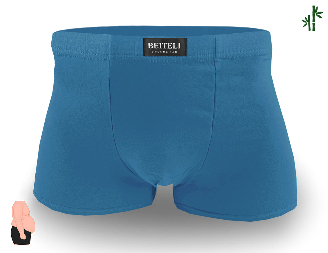 Men's Loose Breathable Soft Moisture-Wicking with Fly Underwear FM602, 4 pieces per pack