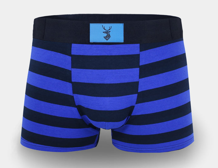 Men's cotton boxer briefs STRIPES G5121A - 4 pieces per pack