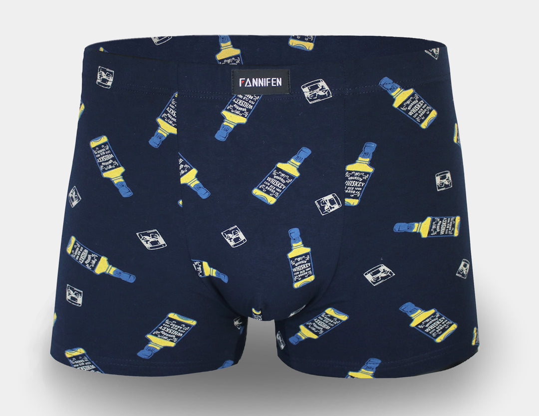 Cotton boxers soft flexible breathable WHISKEY G5123 - 4 pieces in a pack
