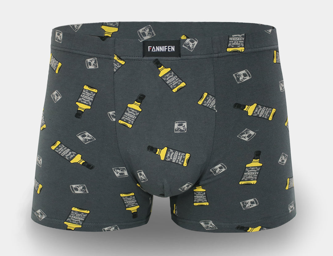 Cotton boxers soft flexible breathable WHISKEY G5123 - 4 pieces in a pack