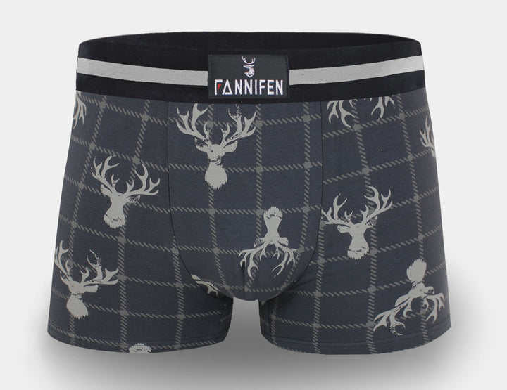 Men's cotton boxer briefs DEER G5116A - 4 pcs in a pack